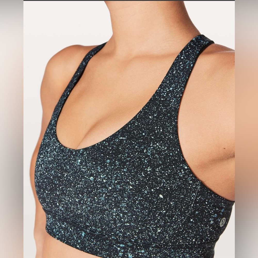 Lululemon Women’s Break Free Bra Mineralizar Multi/Black Size 6